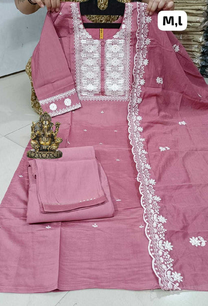 Maslin Rvk Lakhnavi Suits & Dresses  Ladies Dresses Suits