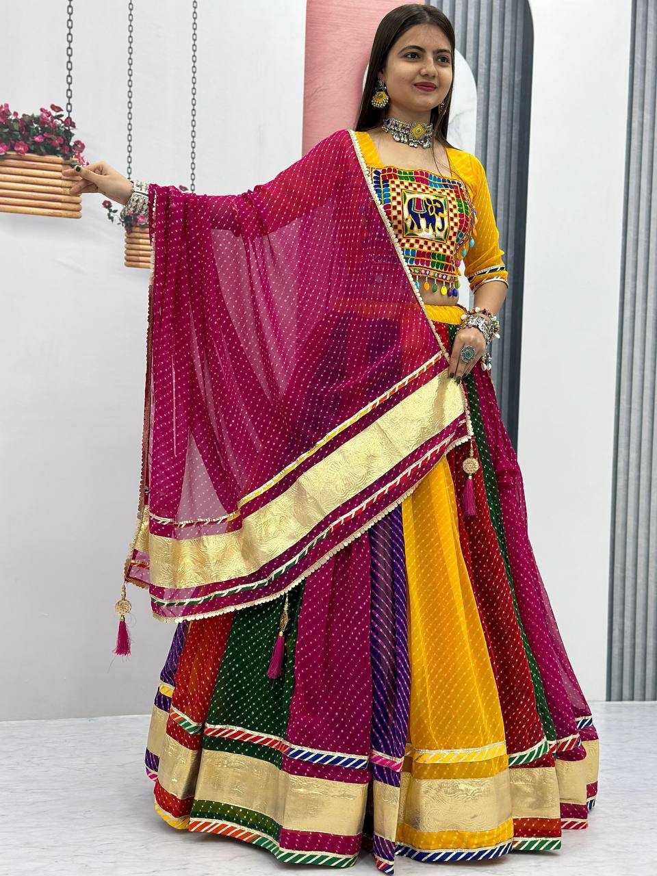 Motedo Kesh120 178 Lehengas  Traditional Navratri Chaniya Choli Lehengas