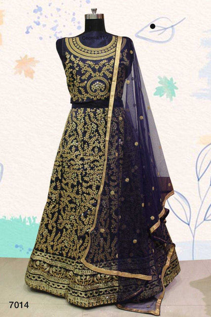 Mulberry Ksb 7014 Lehengas  Designer Traditional Lehenga