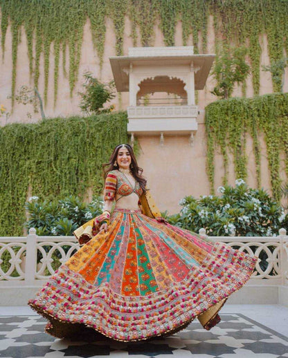 Muslin Cotton Kesh149 1239 Lehengas  Fancy Traditional Printed Embroidered Lehengas