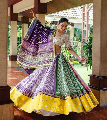 Muslin Cotton Kesh151 049 Lehengas  Traditional Printed Navratri Chaniya Choli