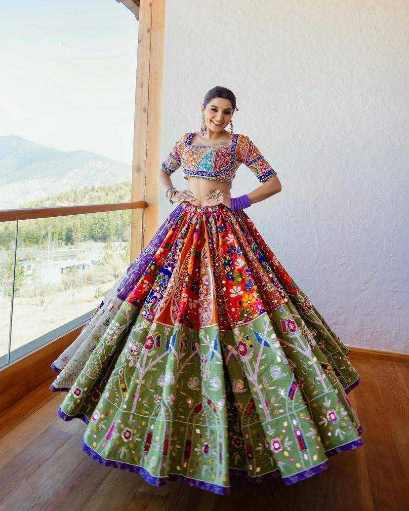 Muslin Cotton Kesh151 051 Lehengas  Traditional Printed Navratri Chaniya Choli