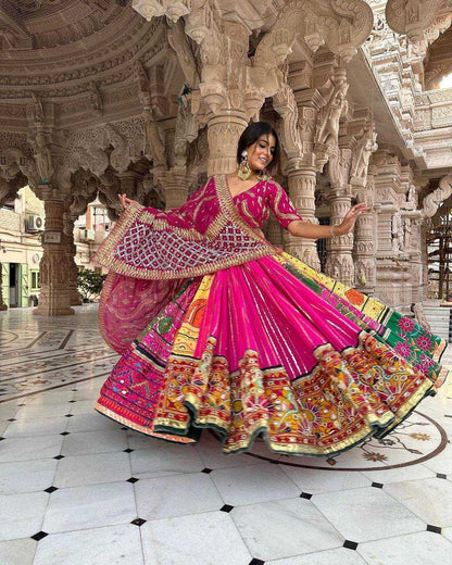 Muslin Cotton Kesh151 063 Lehengas  Traditional Printed Navratri Chaniya Choli