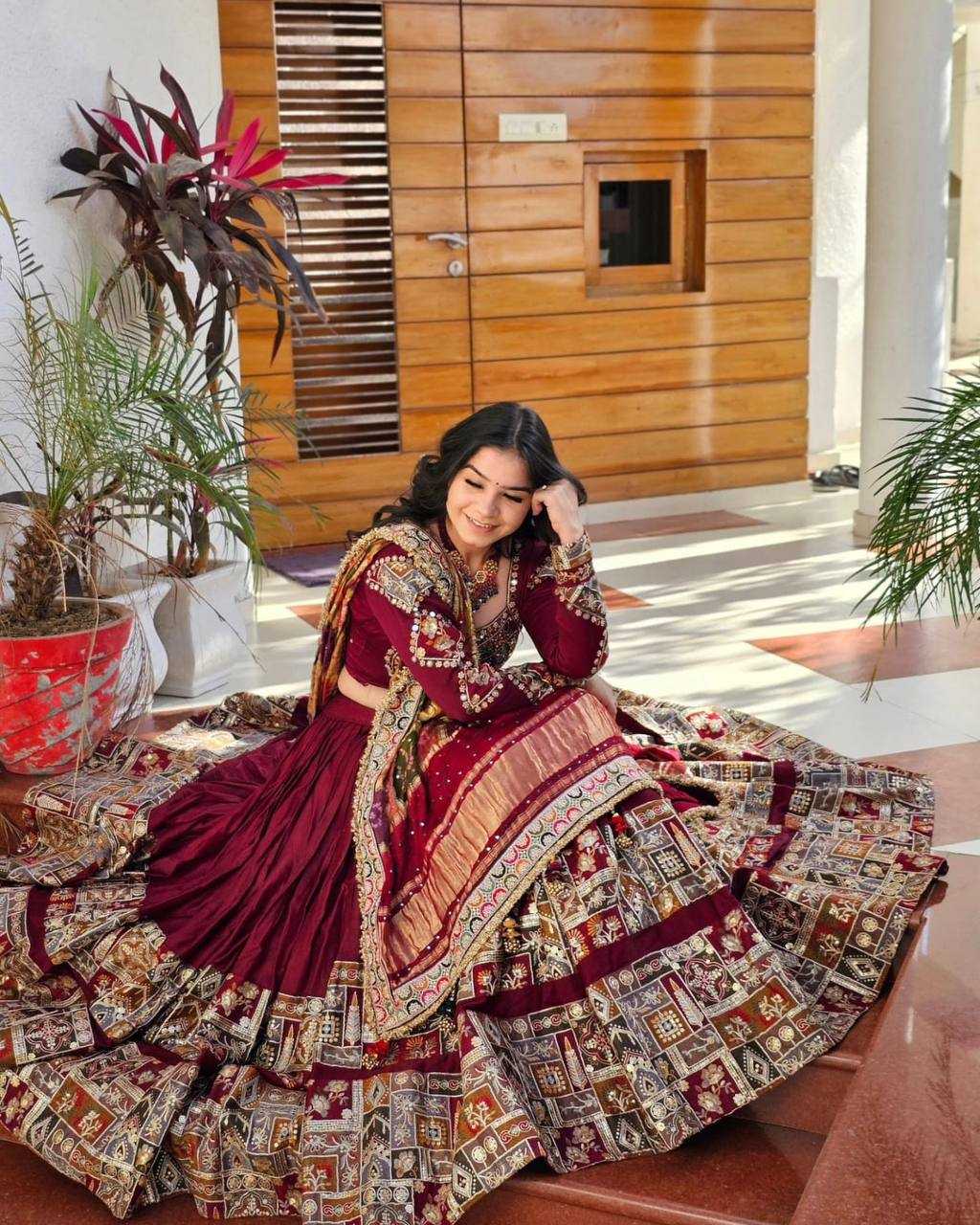 Muslin Cotton Kesh151 070 Lehengas  Traditional Navratri Chaniya Choli