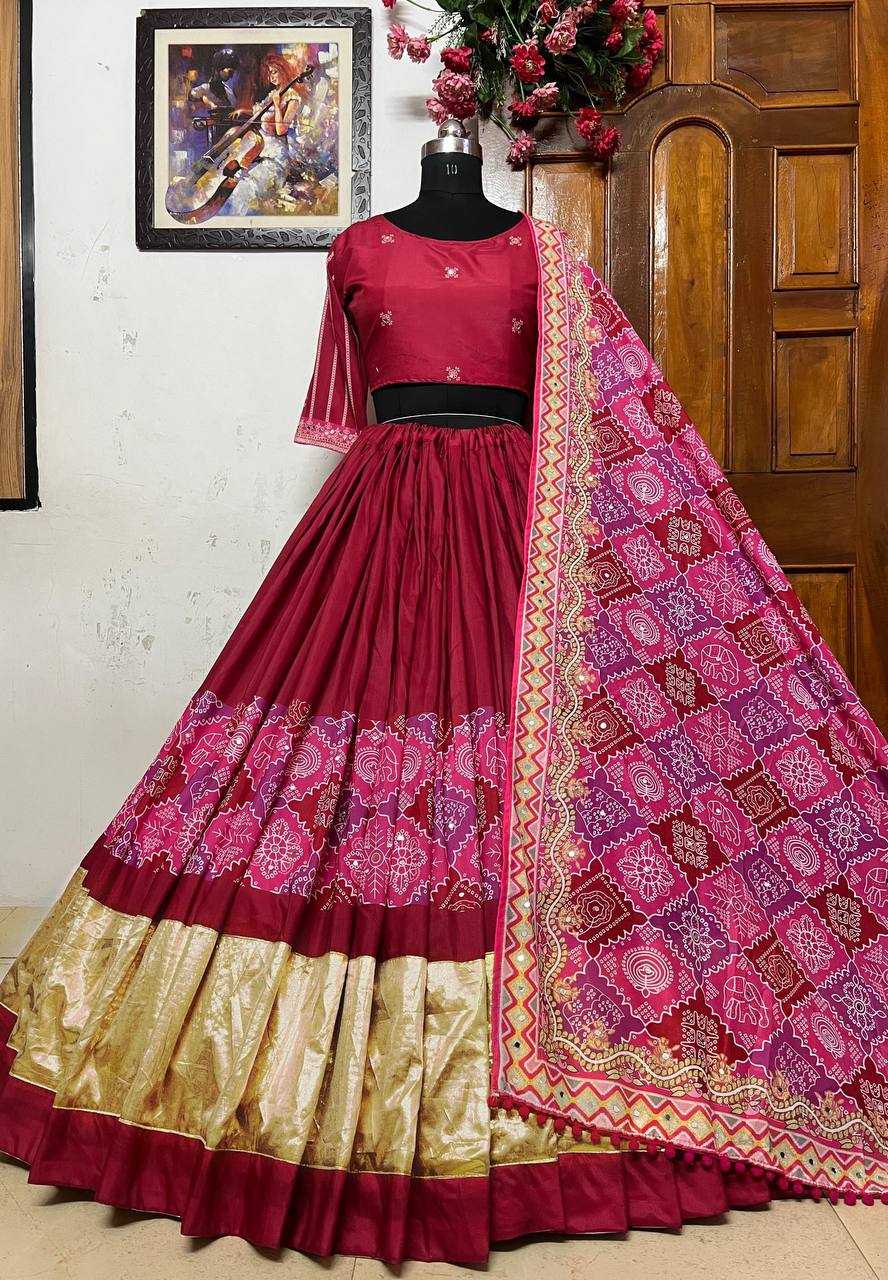 Muslin Cotton Kesh151 076 Lehengas  Traditional Navratri Chaniya Choli