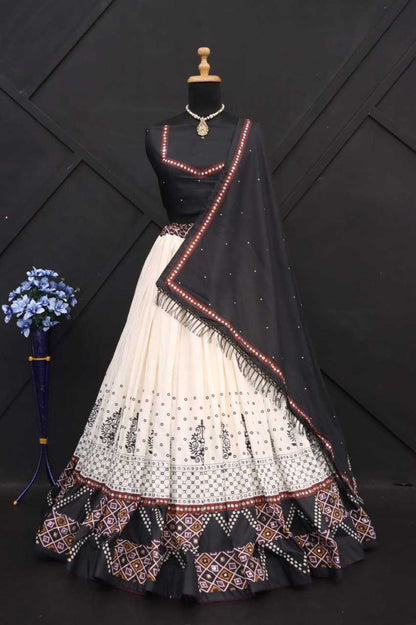 Muslin Cotton Kesh216 225 Lehengas  Traditional Lehenga With Dupatta Lehenga With Blouse Blue Lehengas