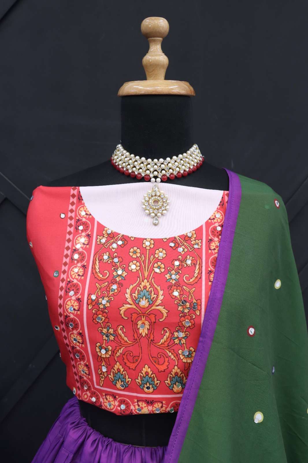 Muslin Cotton Ksf 188 Lehengas  Traditional Navratri Chaniya Choli