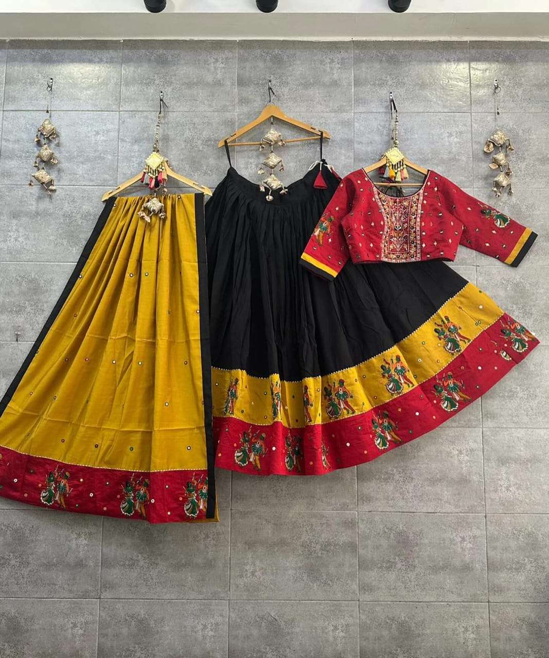 Muslin Cotton Ksf 188 Lehengas  Traditional Navratri Chaniya Choli