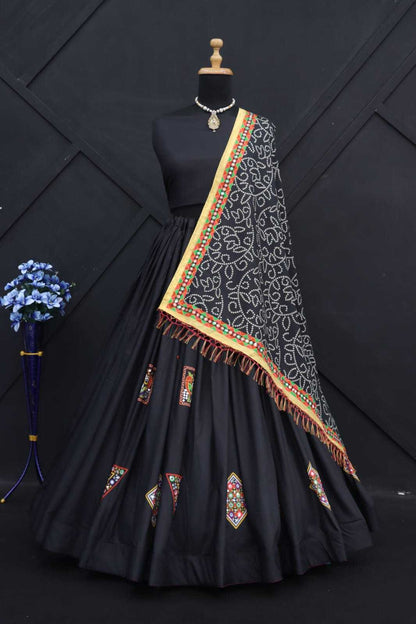 Muslin Cotton Ksf 217 Lehengas  Traditional Navratri Chaniya Choli