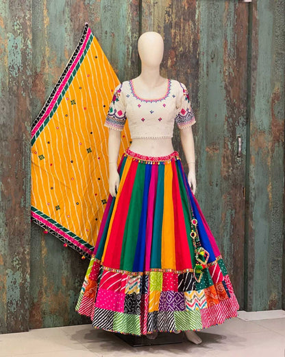 Muslin Cotton Ksf 233 Lehengas  Traditional Navratri Chaniya Choli