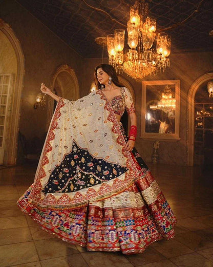 Muslin Cotton Ksf 81 Lehengas  Traditional Printed Lehengas