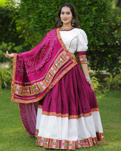 Muslin Cotton Rin136 129 Lehengas  Navratri Chaniya Choli Traditional Printed Lehengas