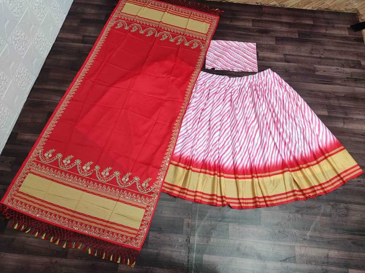 Muslin Cotton Rin136 93 Lehengas  Navratri Chaniya Choli Traditional Printed Lehengas