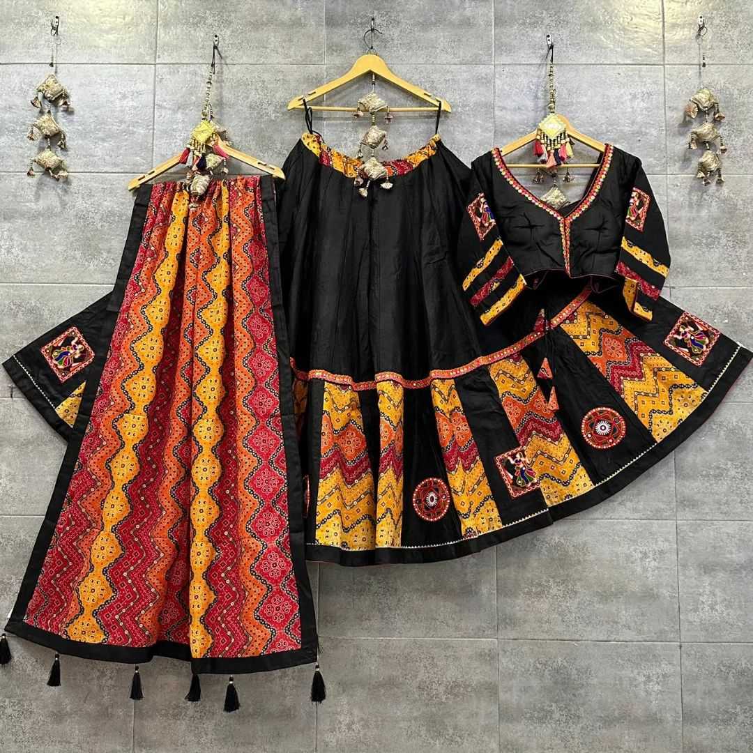 Muslin Cotton Rin190 147 Lehengas  Traditional Printed Lehengas