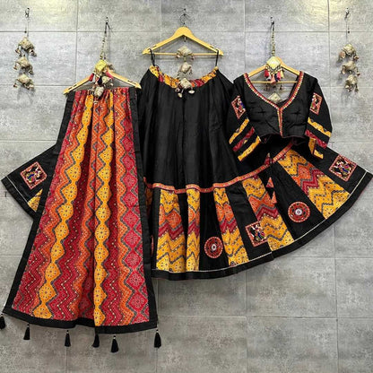 Muslin Cotton Rin190 147 Lehengas  Traditional Printed Lehengas