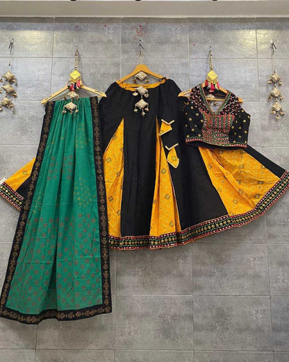 Muslin Cotton Vct 157 Lehengas  Traditional Navratri Chaniya Choli