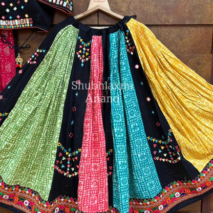 Muslin Cotton Vct 17 Lehengas  Traditional Navratri Chaniya Choli E