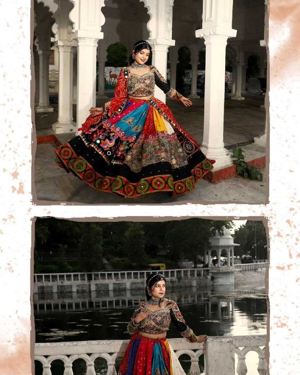 Muslin Cotton Vct 91 Lehengas  Navratri Chaniya Choli Traditional Lehengas E