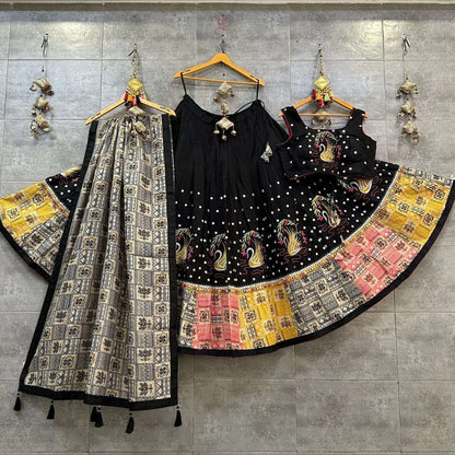 Muslin Cotton Vct - 97 Lehengas  Traditional Navratri Chaniya Choli E