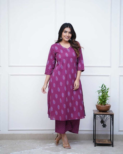 Muslin Kesh164 G64 Kurtis  Long Printed Kurti With Bottom V-Neck Long Kurtis