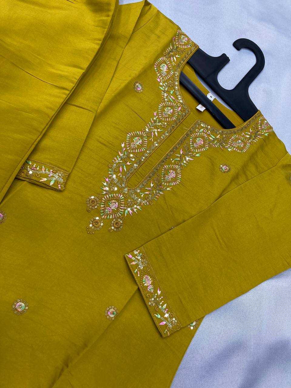 Muslin Silk Rin188 Rangrasiya Suits & Dresses  Ladies Silk Embroidered Long Kurtis Silk Suits