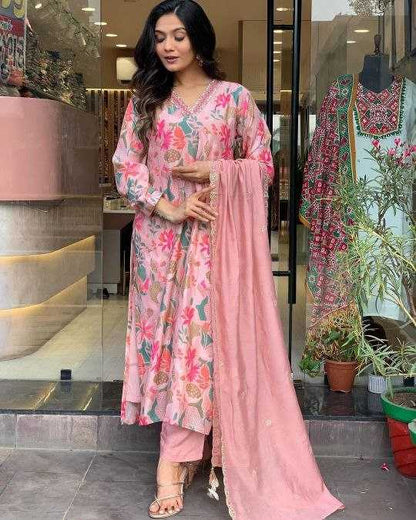 Muslin Smc 02 Suits & Dresses  Ladies Dresses Printed Suits E