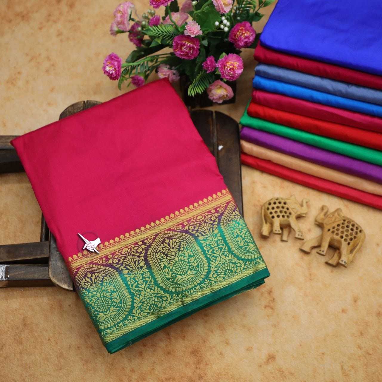 Mysore Silk Rin166 Rrw22 Silk Sarees  Mysore Silk Soft Silk Crepe Silk Sarees