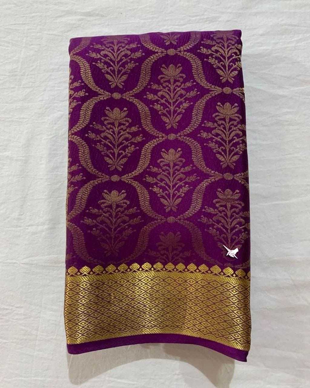 Mysore Silk Rrw 10 Silk Sarees  Soft Silk Mysore Silk Traditional Sarees