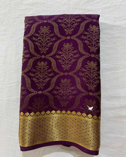 Mysore Silk Rrw 10 Silk Sarees  Soft Silk Mysore Silk Traditional Sarees