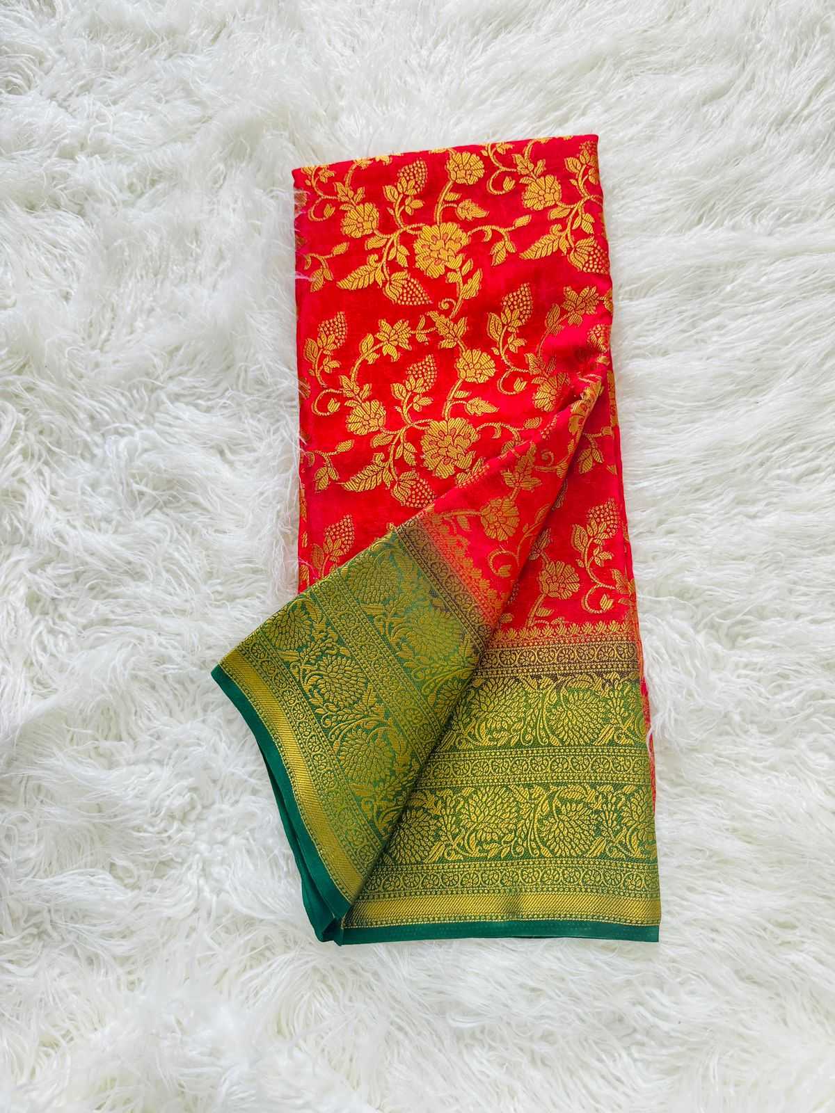 Mysore Silk Rrw Thickness  Sarees