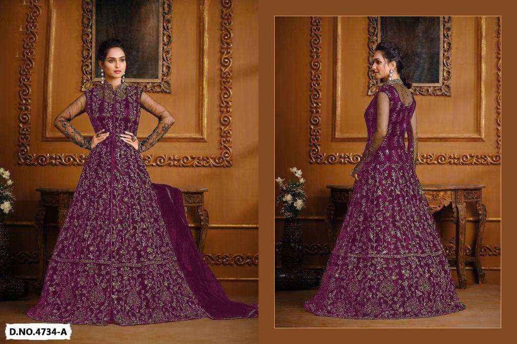 Net Kal 4734  Gown