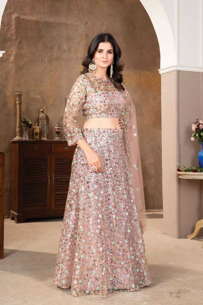 Net Rhc 965 Lehengas  Fancy Net Fancy Lehengas