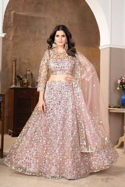 Net Rhc 965 Lehengas  Fancy Net Fancy Lehengas