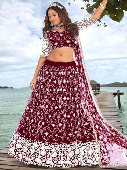 Net Rpdf 1066  Lehengas