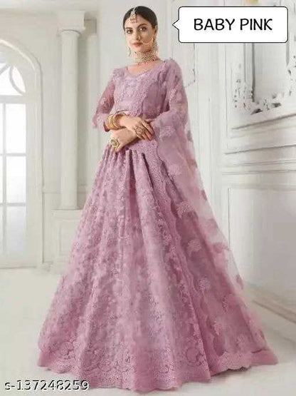 Net Rpdf 1121 Lehengas  Fancy Net Fancy Lehengas