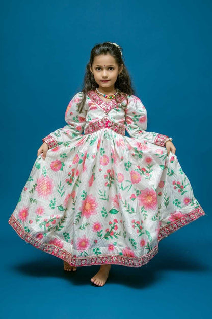 Nylon Rrkt 0051 Kids Wear  Kids Gown