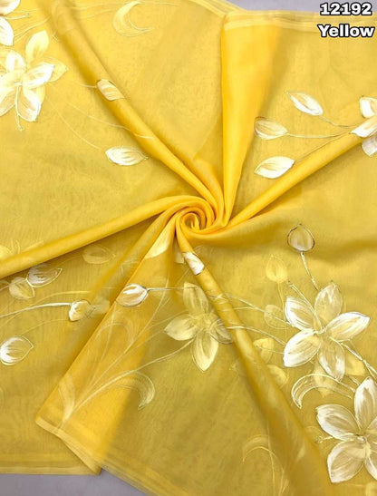 Organza Afb 12192  Sarees