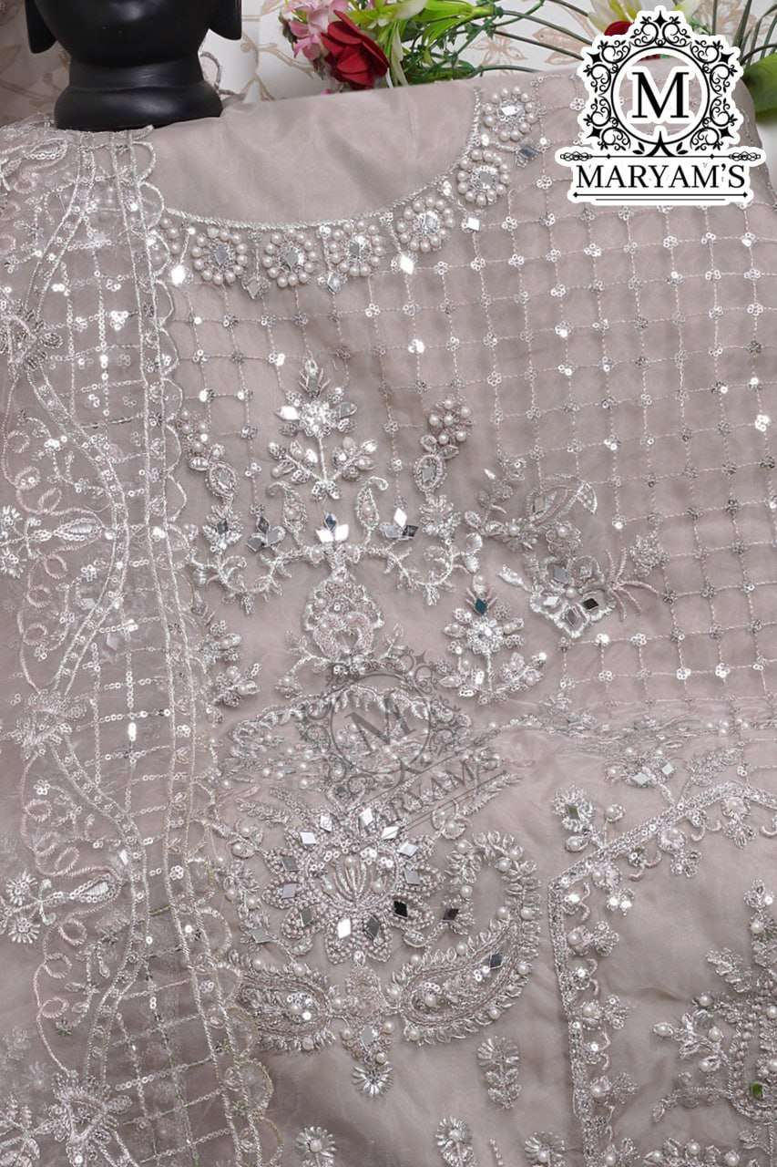 Organza Kal 165 Suits & Dresses  Unstitched Suits E