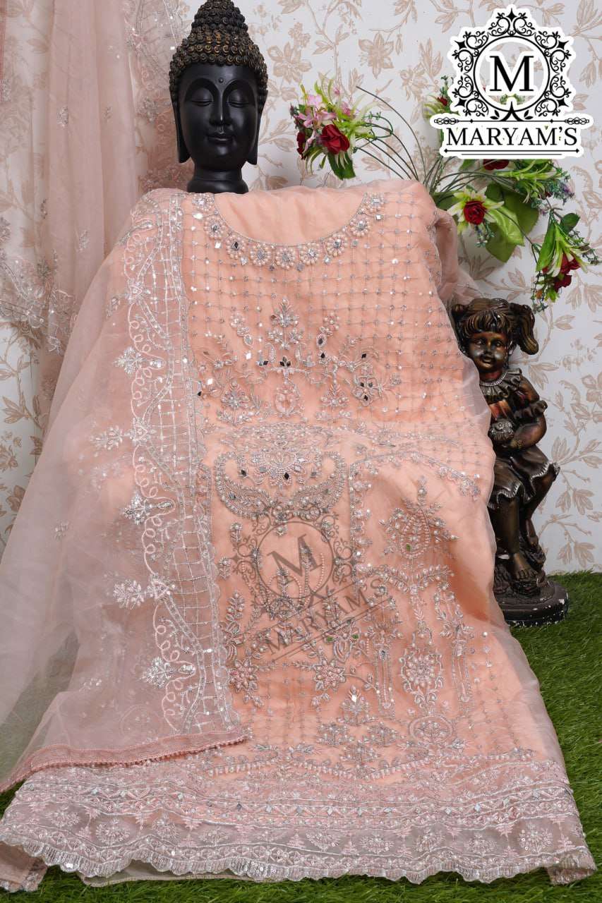 Organza Kal 165 Suits & Dresses  Unstitched Suits E