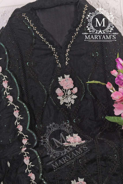 Organza Kal 177 Suits & Dresses  Unstitched Suits E