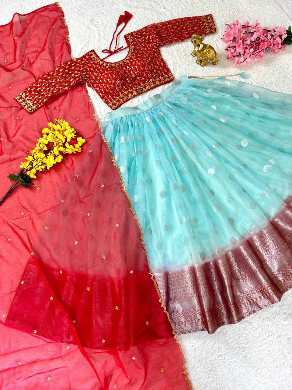 Organza Kesh108 5583 Lehengas  Fancy Traditional Lehengas