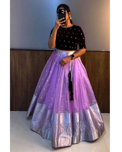 Organza Kesh163 07 Lehengas  Fancy Lehengas