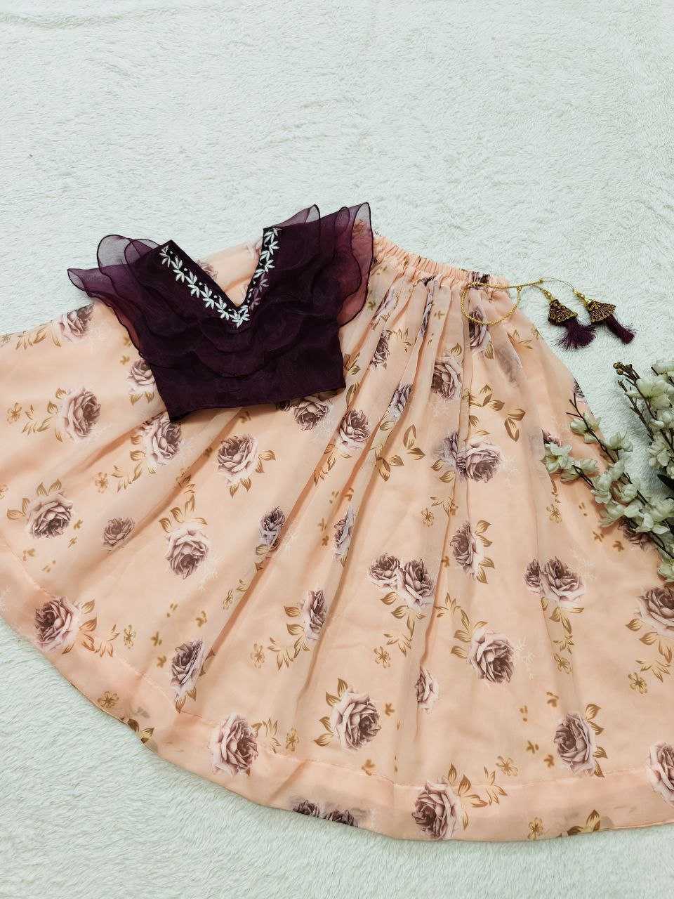 Organza Kesh168 Mnt16 Kids Wear  Kids Lehenga Kids Traditional Outfits Kids Lehenga Choli Kids Weddings Outfits Kids Diwali Clothes