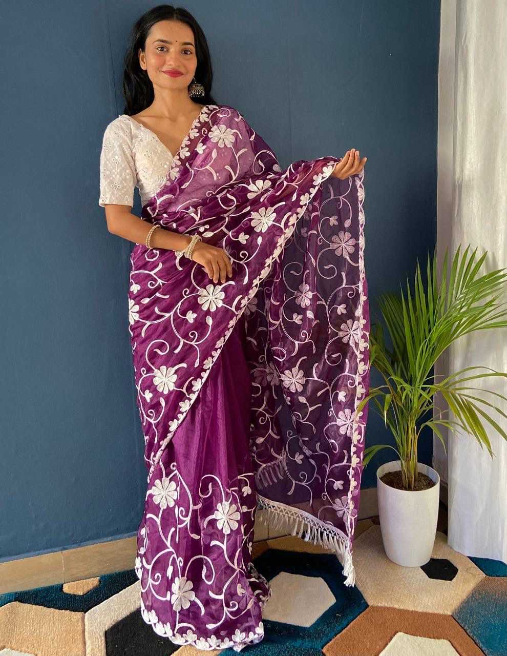 Organza Mpl Varsha  Sarees