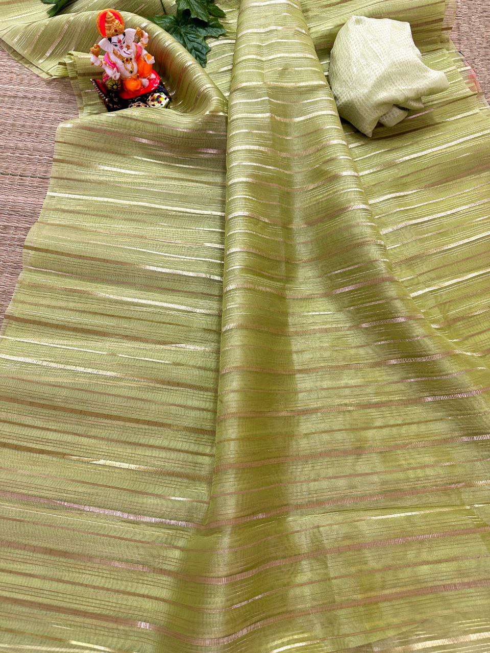 Organza Rae Party  Saree