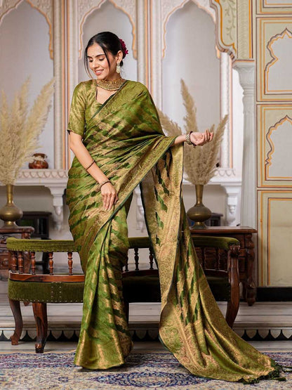 Organza Ral 1001 Sarees  Organza Party Wear Fancy Sarees