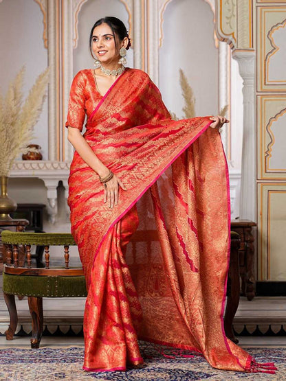 Organza Ral 1002 Sarees  Organza Fancy Ladies Sarees