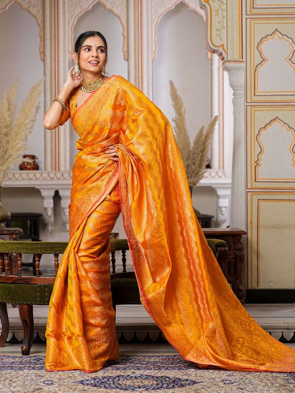 Organza Ral 1002 Sarees  Organza Fancy Ladies Sarees