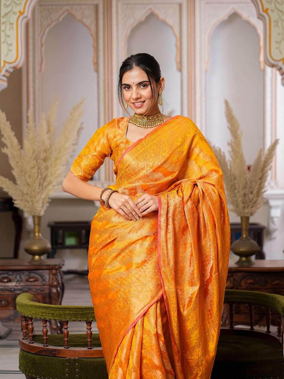 Organza Ral 1002 Sarees  Organza Fancy Ladies Sarees