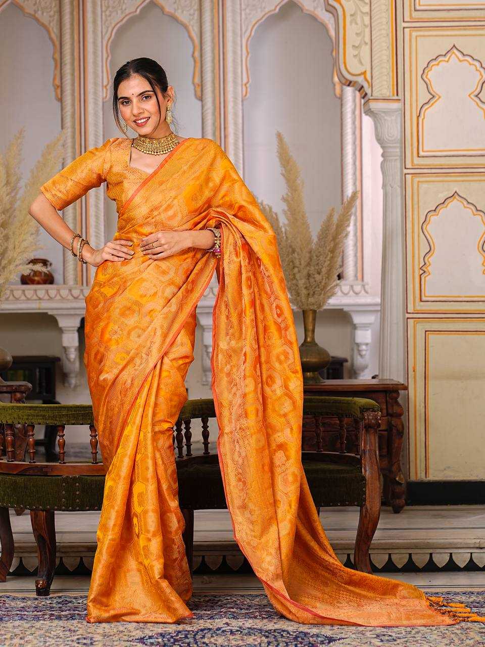 Organza Ral 1003 Sarees  Organza Fancy Ladies Sarees